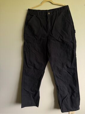 Carhartt Black Cargo Work Pants